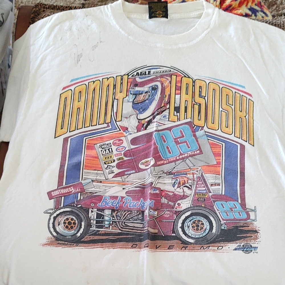 Signed Danny Lasoski T Shirt